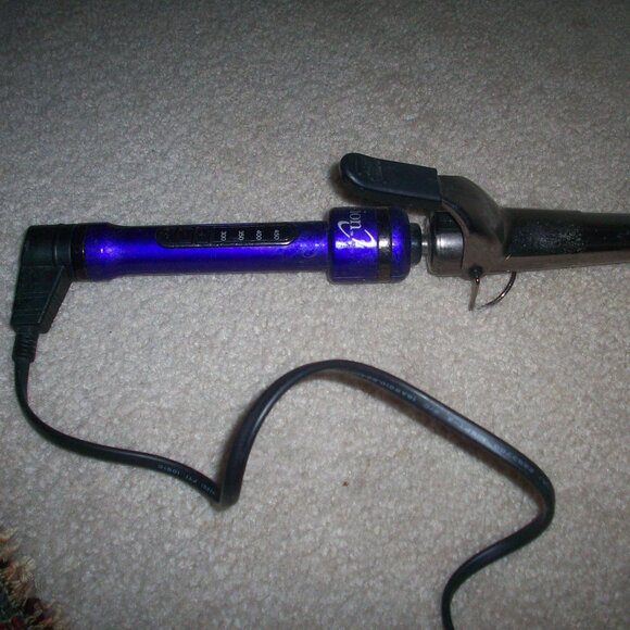 ion Titanium Pro Curling Iron Adjustable Heat to 450°F Model 301198 Swivel Cord - Picture 5 of 8